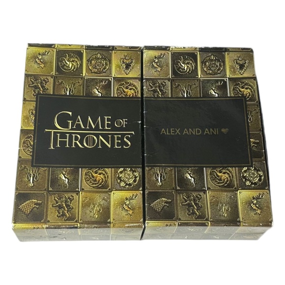 Alex and Ani Game of Thrones Lion Head Expandable Necklace Gold 100 Made - Picture 2 of 2